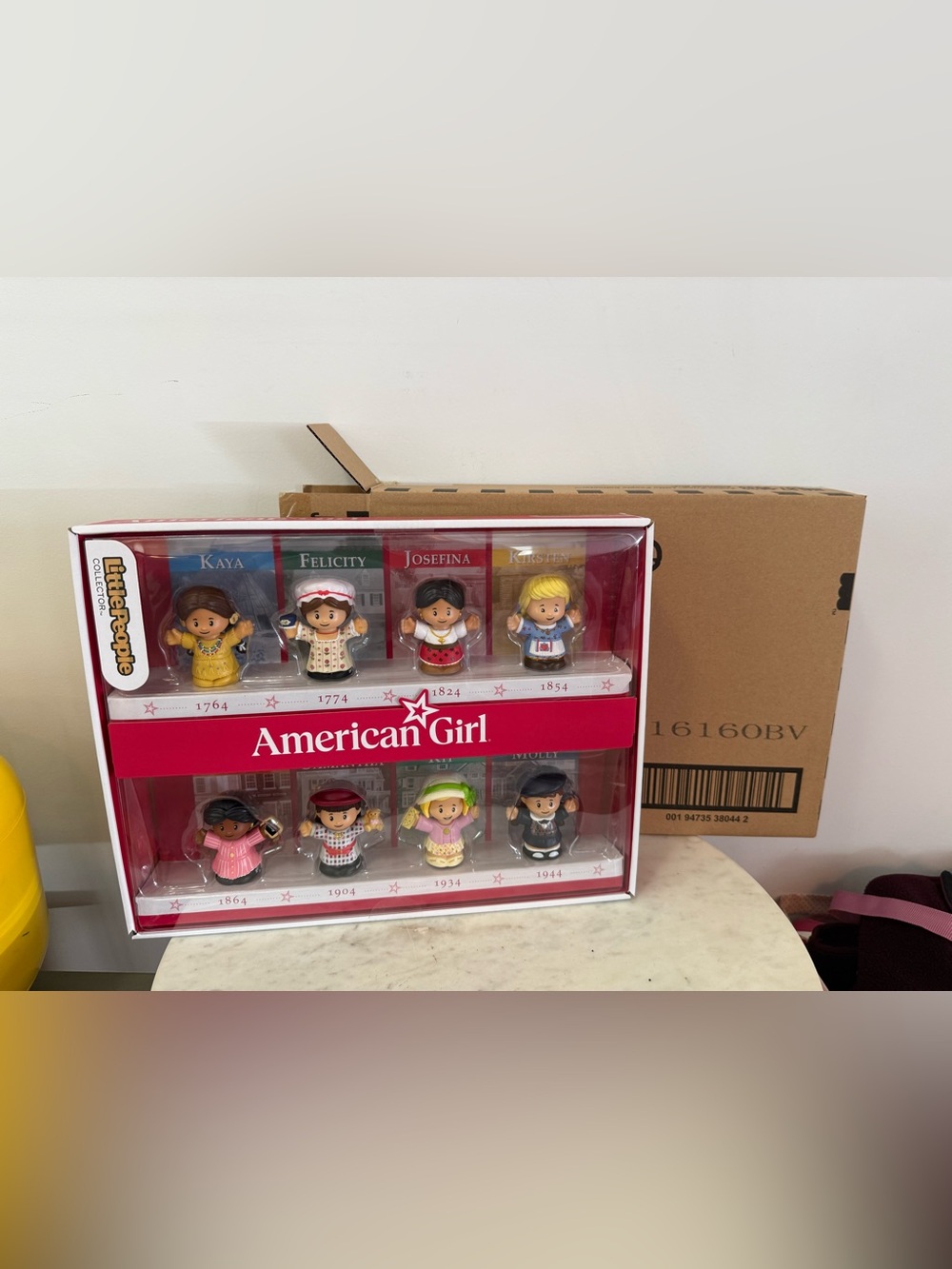IN HAND American Girl Fisher-Price Little People Collector Set, BRAND NEW